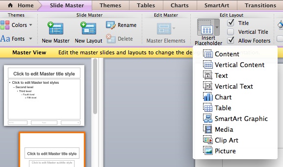 powerpoint for mac 2011 change aspect ratio